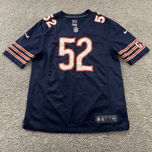 Khalil Mack Chicago Bears Nike Away Jersey‎ Mens Large On The Field 52 NFL Logo